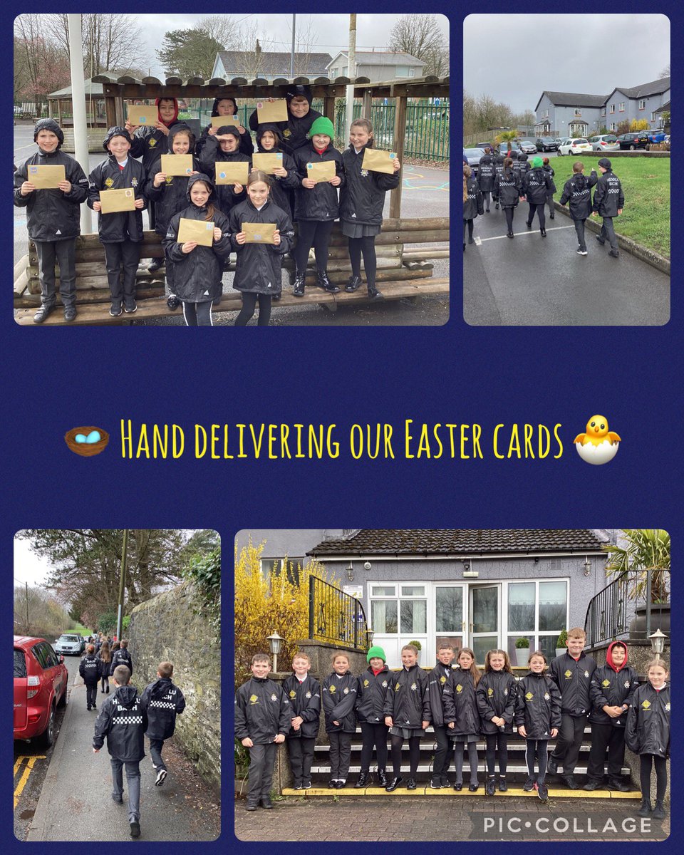 What a wonderful and special experience! Decorating our own Easter cards and hand delivering these to Glan-Yr-Afon Care Home. It was a pleasure interacting and meeting some of the residents. We will definitely be visiting again!😃🐣👮‍♀️ @GPCaerphilly