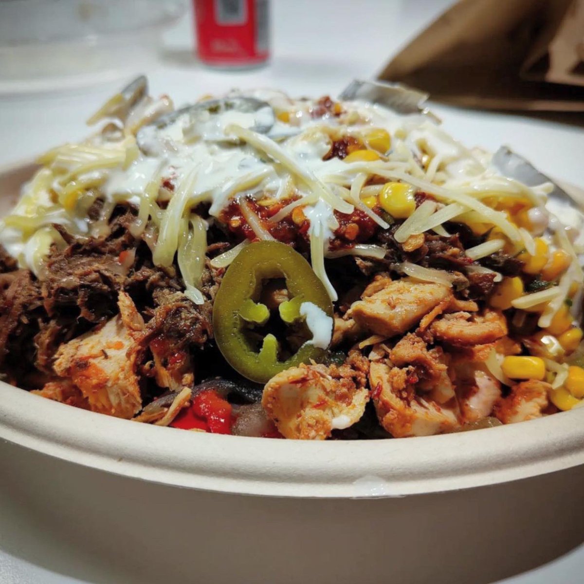 ToltecaIreland's tweet photo. Repost #IrelandsGrub: “I've always been a wrap man, but I popped over to Tolteca on my break a few weeks ago and decided I'd try a bowl. As expected, it was just as good. You just can't go wrong with this place!” 💯🥙🌯

#ToltecaThursday #ToltecaBowl https://t.co/66vjzPkOgw