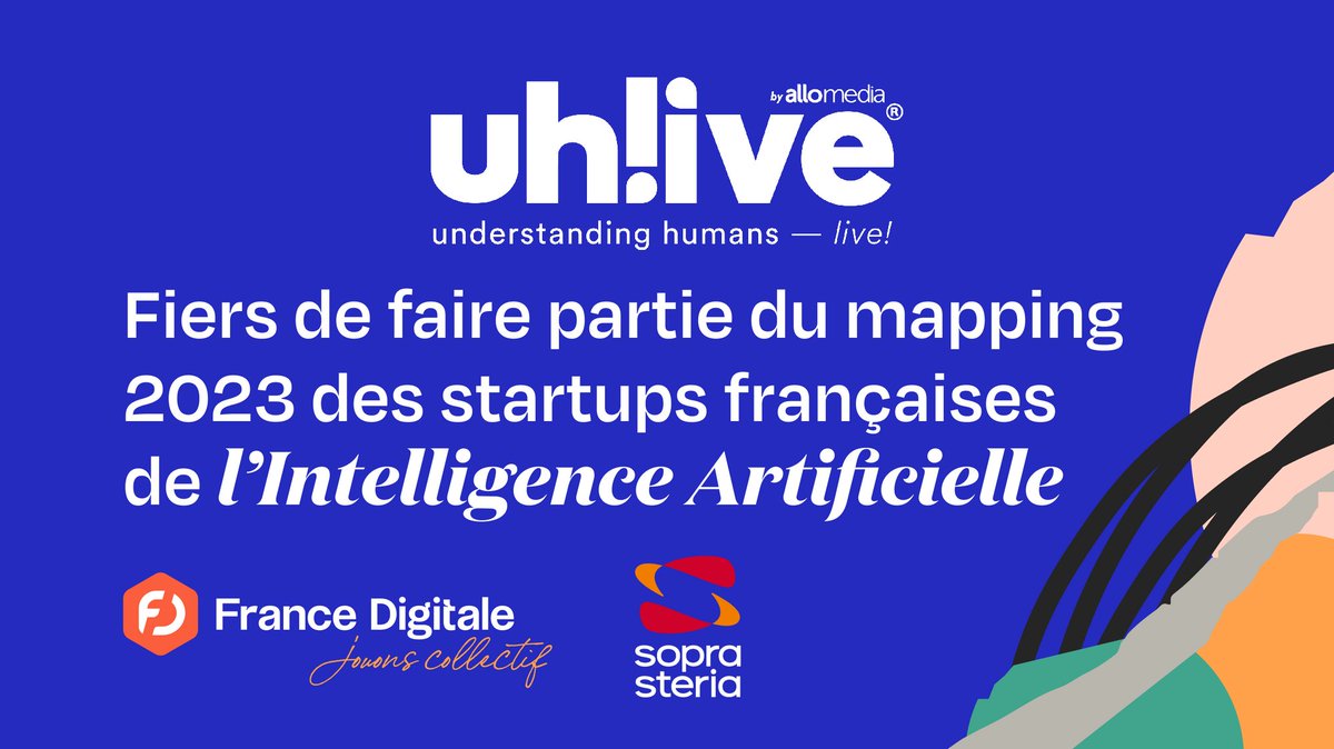 Nous sommes fiers de figurer dans le mapping 2023 des startups de l’IA réalisé par <a href="/FRdigitale/">France Digitale</a>. 

C’est aux côtés de 590 startups que nous faisons rayonner le savoir-faire tech français 🇫🇷 

#IAMadeInFrance #jouonscollectif