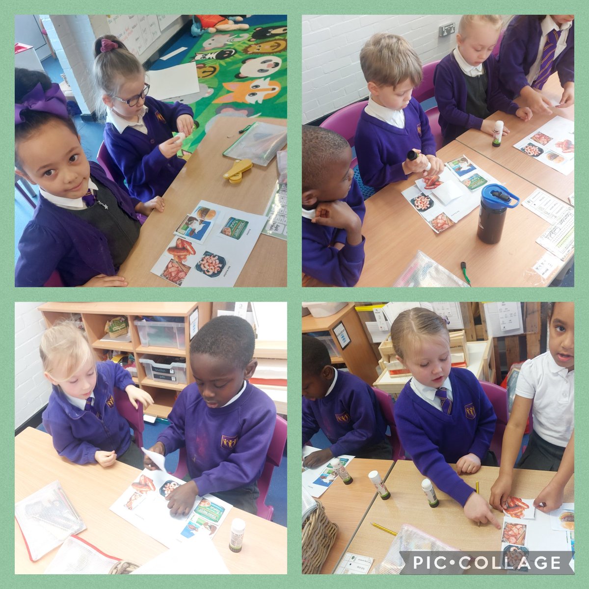 This week in diamond we explored what foods were kosher. We found it very interesting what Jews were allowed to eat and why ✡🕎 <a href="/PrimaryElaine/">Elaine Primary</a>