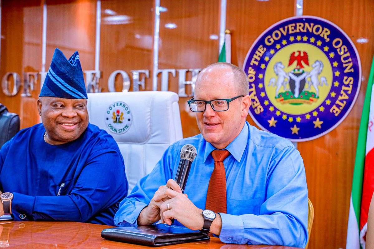 AAdeleke_01's tweet image. We received a delegation from the US Consulate General, led by Consul General Will Stevens, yesterday. We discussed various issues including health and education. I restated that our administration is open for partnerships and collaboration.