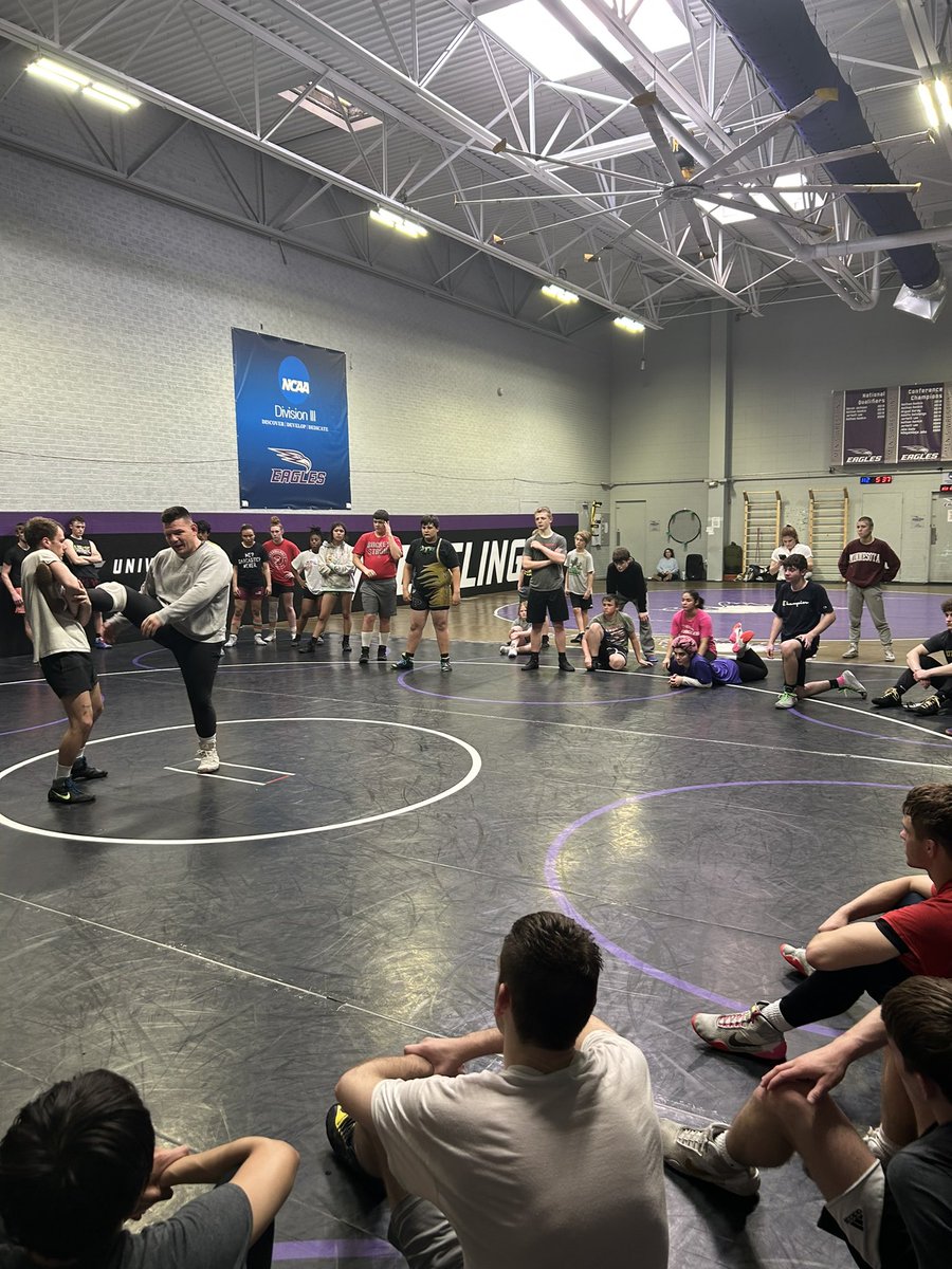 This week has been great so far. Back to work this evening working offensive scores! #RVWC #ARWrestling