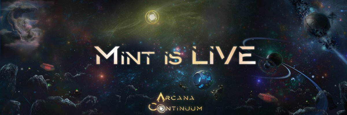 "So you are ready, folks?", the Great Master looked around the audience. 

"It's time to get your license, captains".

Mint site - mint.arcanacontinuum.com

Official OpenSea - opensea.io/collection/arc…

Contract - 0xe9Bf295114e836B93Df107dCcD9B0d1fA8Caa0F9