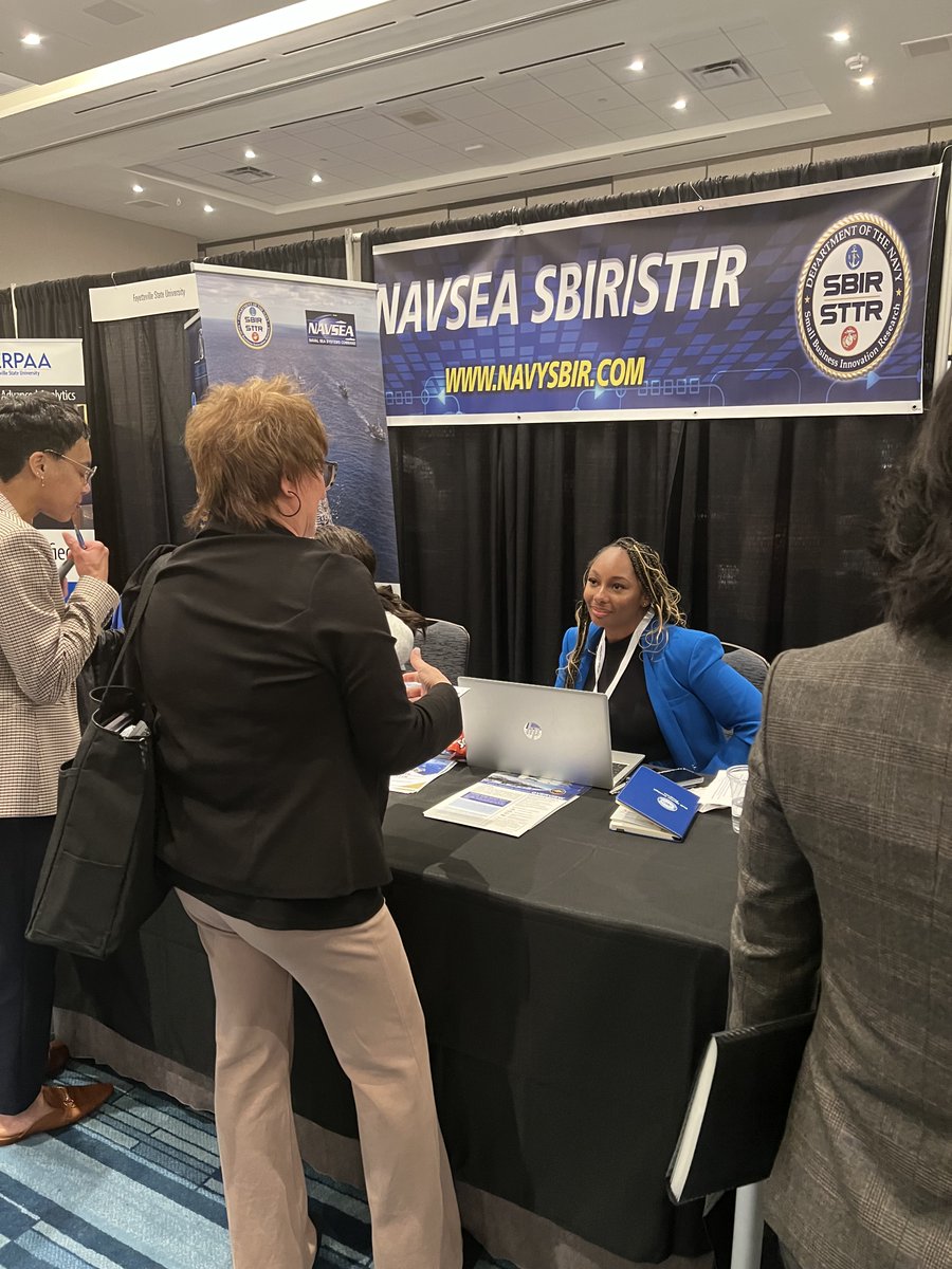 BusinessDefense's tweet photo. High-energy networking was the star of Exhibitors’ Row at Mentor Protégé Summit 2023! Exhibitors and attendees eagerly engaged in meaningful conversations and demonstrated how they can be of benefit to the @DeptofDefense. #DoDMPSummit23 #MPS23 #SmallBusiness https://t.co/ltzVZ32PD2