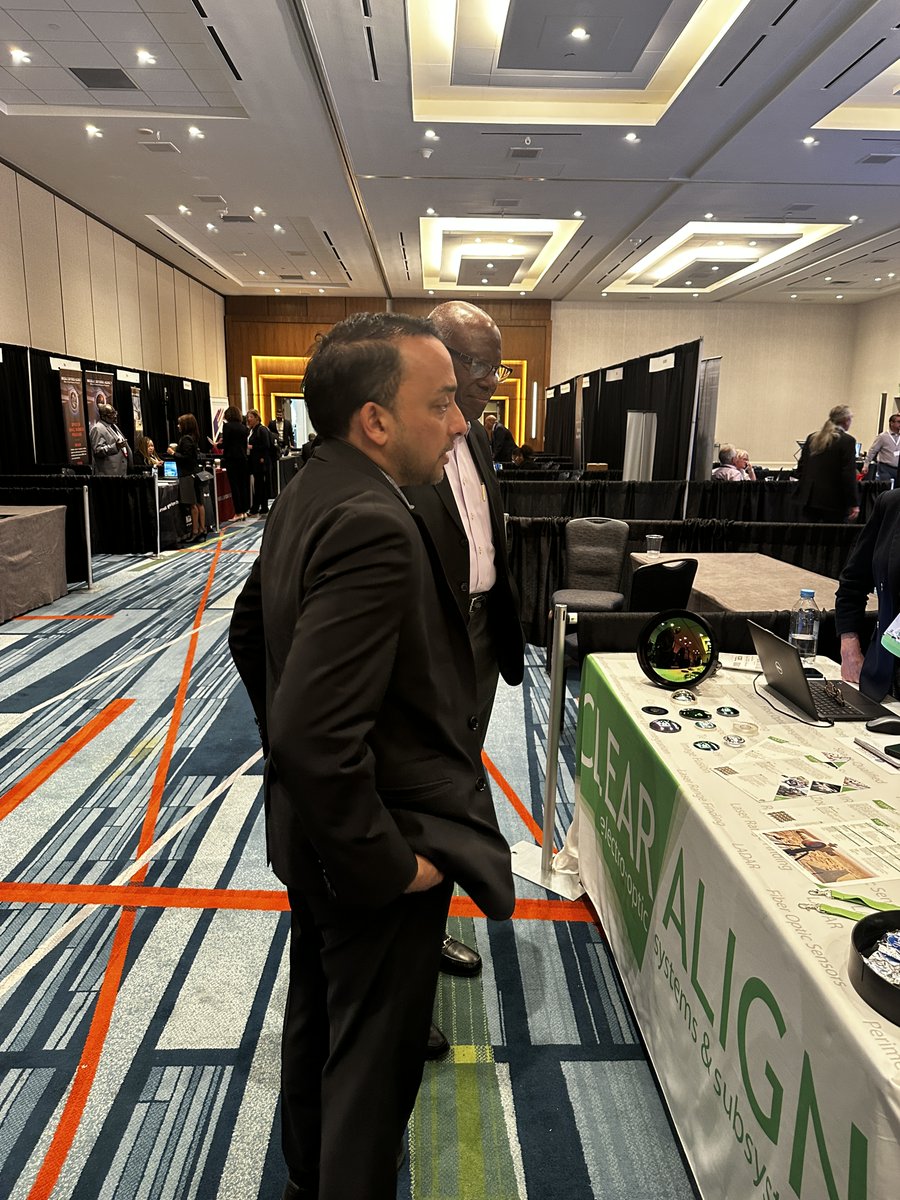 BusinessDefense's tweet photo. High-energy networking was the star of Exhibitors’ Row at Mentor Protégé Summit 2023! Exhibitors and attendees eagerly engaged in meaningful conversations and demonstrated how they can be of benefit to the @DeptofDefense. #DoDMPSummit23 #MPS23 #SmallBusiness https://t.co/ltzVZ32PD2