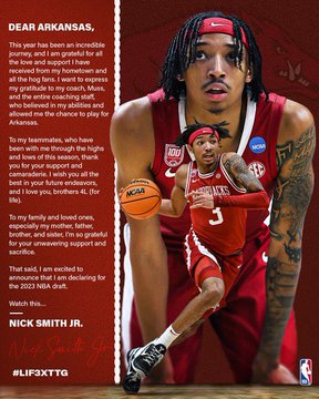 Hogs freshman-to-be Moses Moody projected NBA lottery in new mock