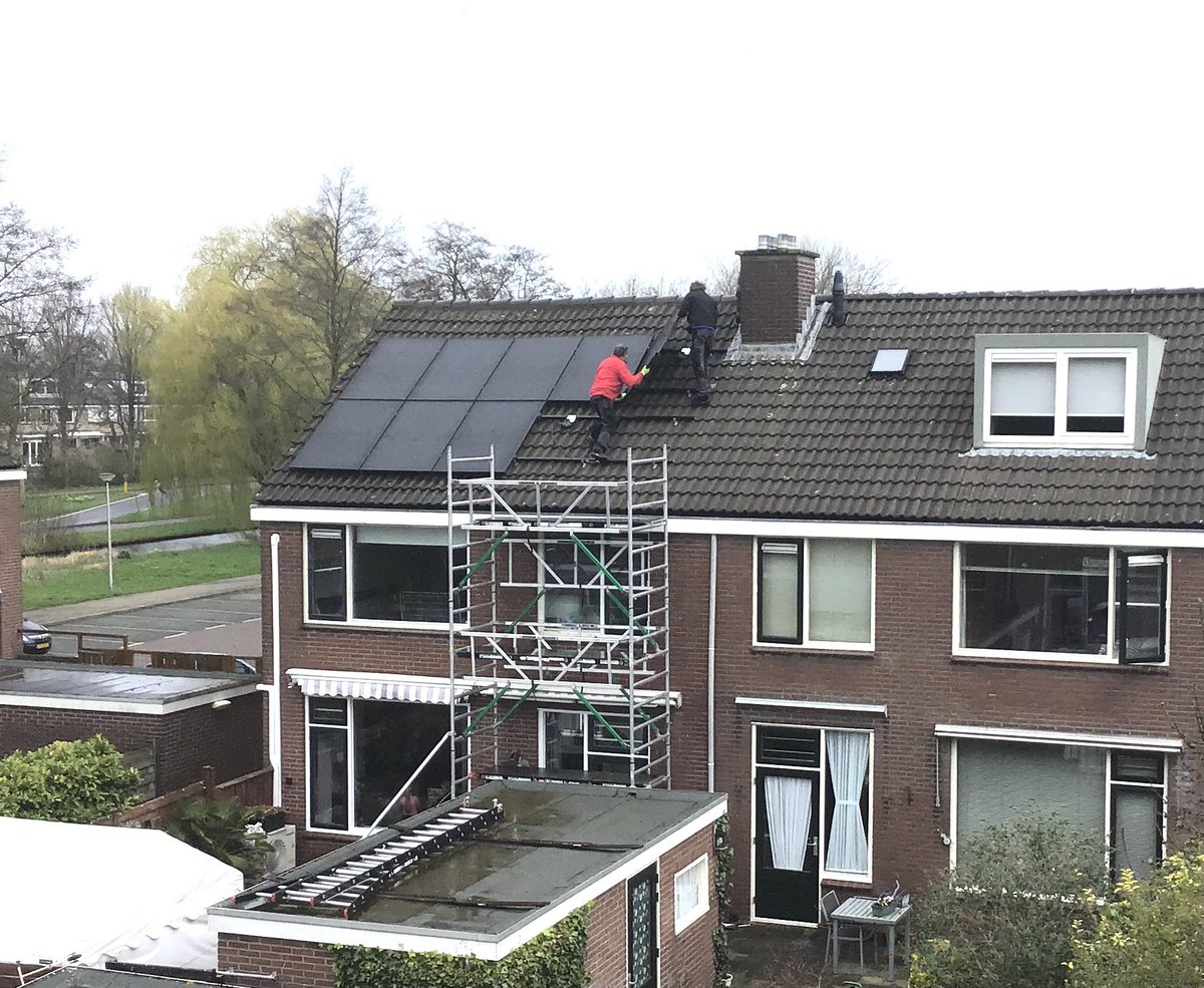 Zo …., die gaan weer van de zon genieten!