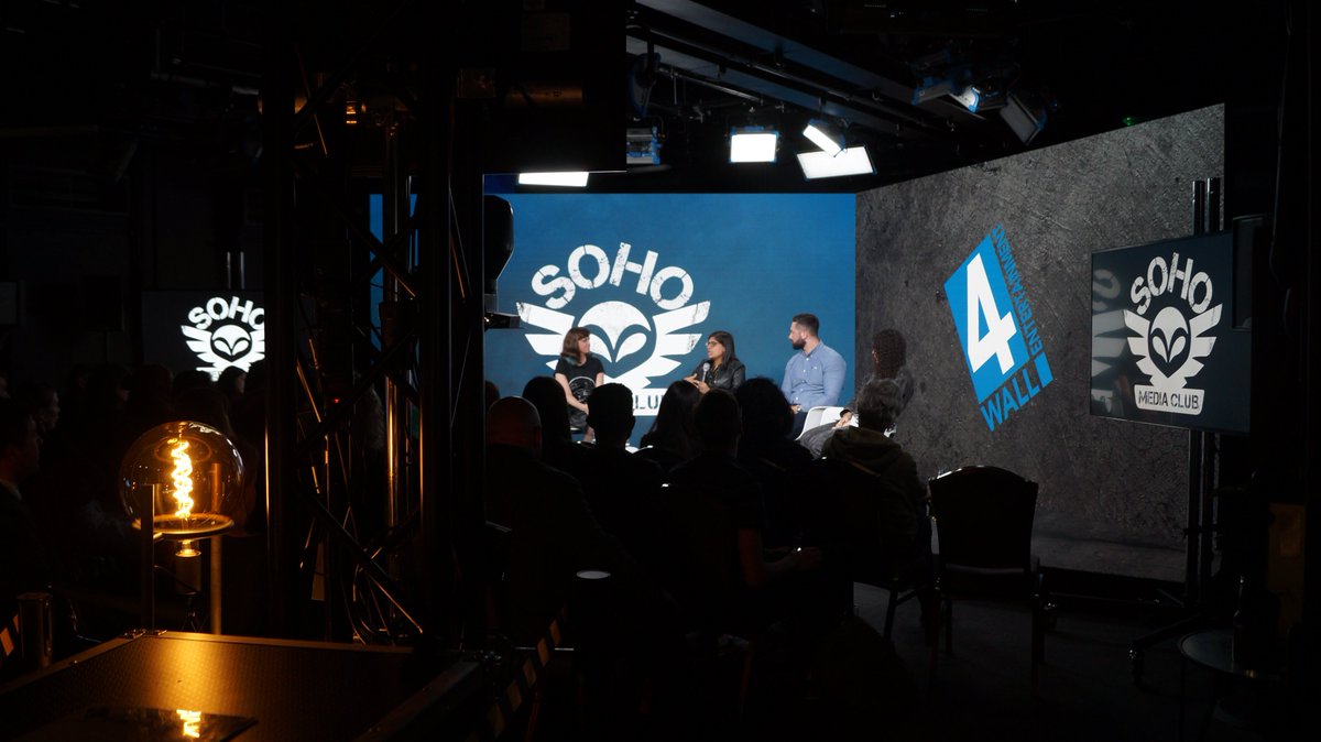 4WallEurope's tweet photo. We hosted the latest @sohomediaclub1 meetup at our virtual production studio, Studio 19 at @royallancaster
To find out more about Studio 19 and how we can support your event, contact us or head to > https://t.co/TpHeRaFq8r
#Studio19 #4Wall https://t.co/MwoTFIwHGg