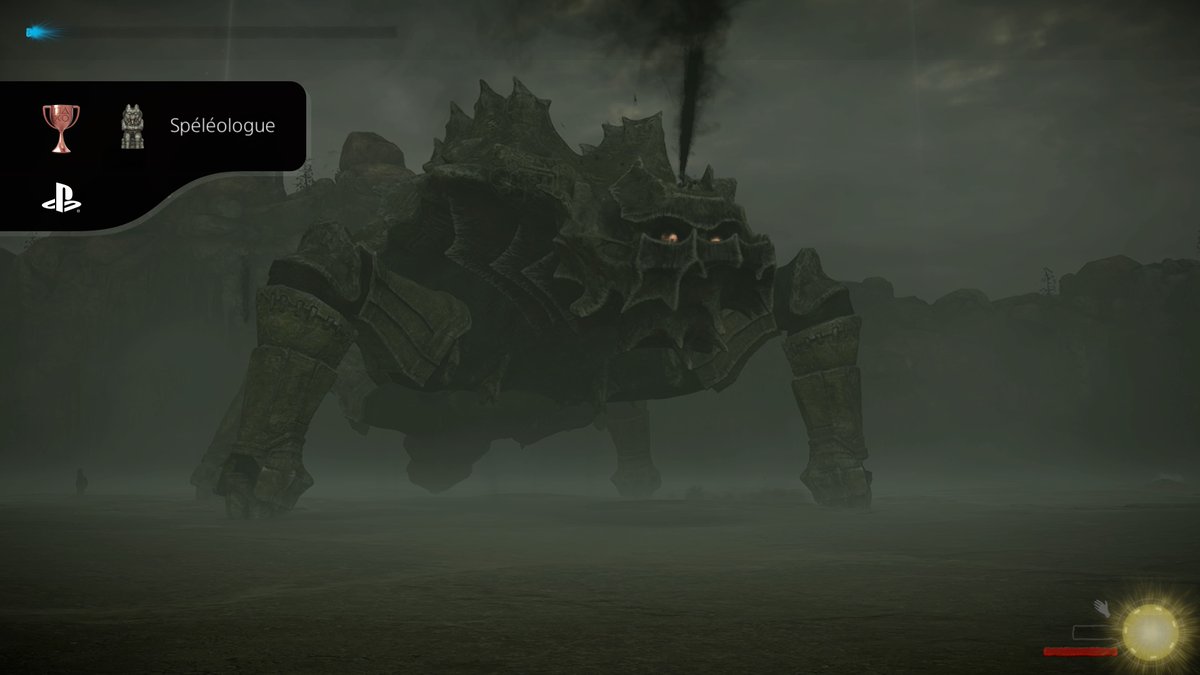Loul5100's tweet photo. #ShareFactoryStudio #PS5Share 

SHADOW OF THE COLOSSUS™
Spéléologue (BRONZE)
#PlayStationTrophy https://t.co/z1iNUAkgR1