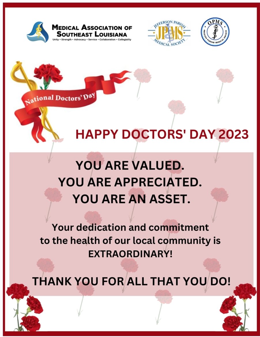 JeffMedical's tweet photo. Happy Doctors' Day! https://t.co/QyijHC50LI