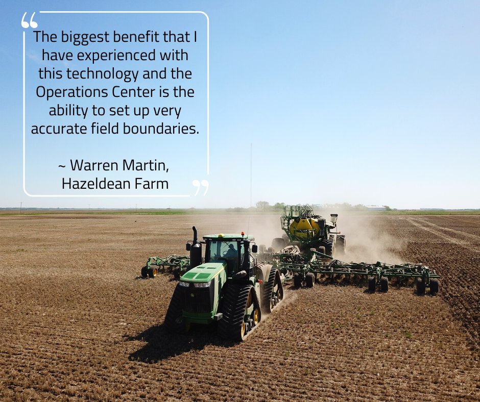SouthCountryEq's tweet photo. We wanted to hear first hand from the farmers using the technology on their farm, so we reached out to Warren with Hazeldean Farms, to hear how he utilizes the technology available to his farm.
Read more: https://t.co/KY26Xyd5oZ
#PrecisionAg #OpsCenter https://t.co/E1iPkAIwtE
