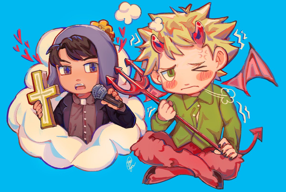 「south park and zero escape (Awesome) 」|reiのイラスト