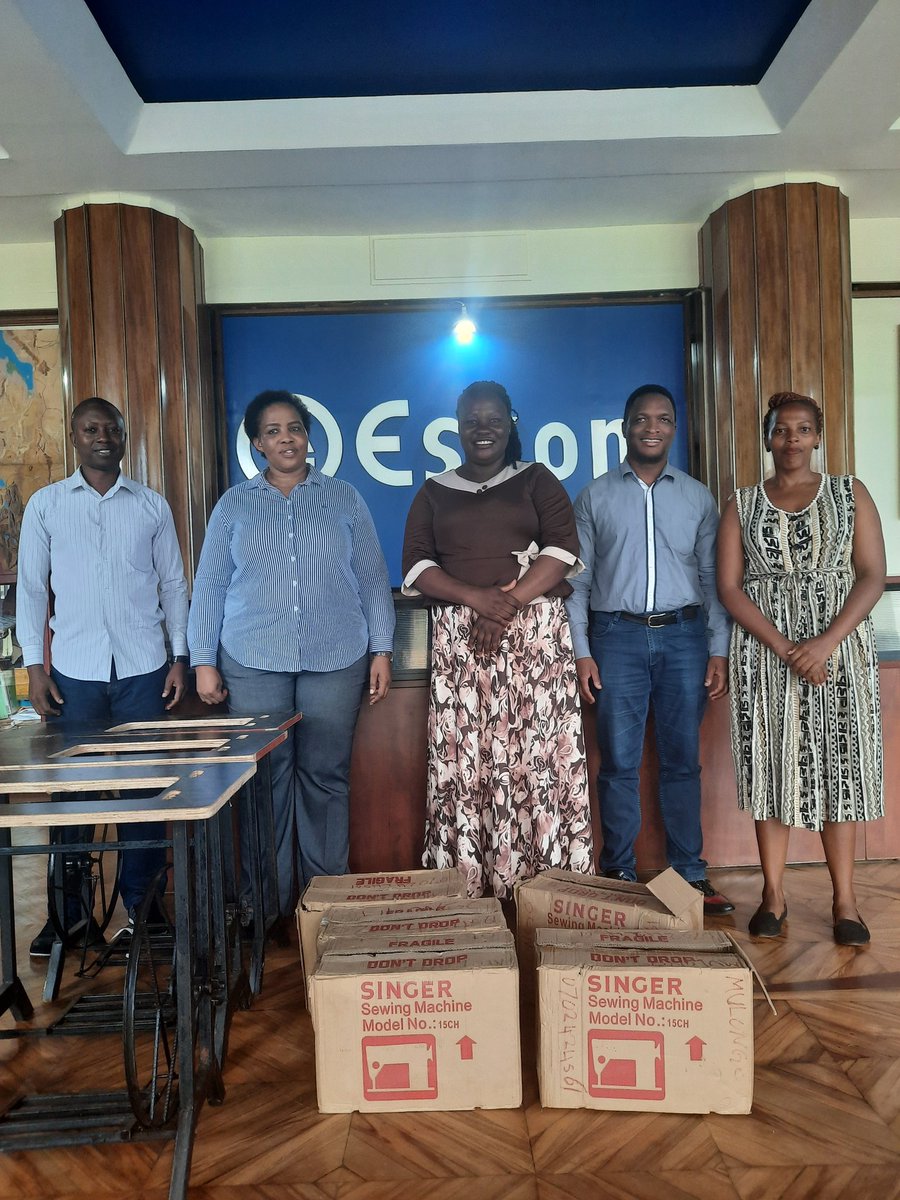 Thozama Gangi (@eskom_md) on Twitter photo I was delighted to hand over sewing machines to the DianaK foundation this afternoon at Nalubaale Power Station. The foundation is the brainchild of <a href="/HonMutasingwa/">Mutasingwa Diana Kagyenyi</a>, and it supports skills development among vulnerable girls in Buikwe District. I was delighted to hand over sewing machines to the DianaK foundation this afternoon at Nalubaale Power Station. The foundation is the brainchild of <a href="/HonMutasingwa/">Mutasingwa Diana Kagyenyi</a>, and it supports skills development among vulnerable girls in Buikwe District.