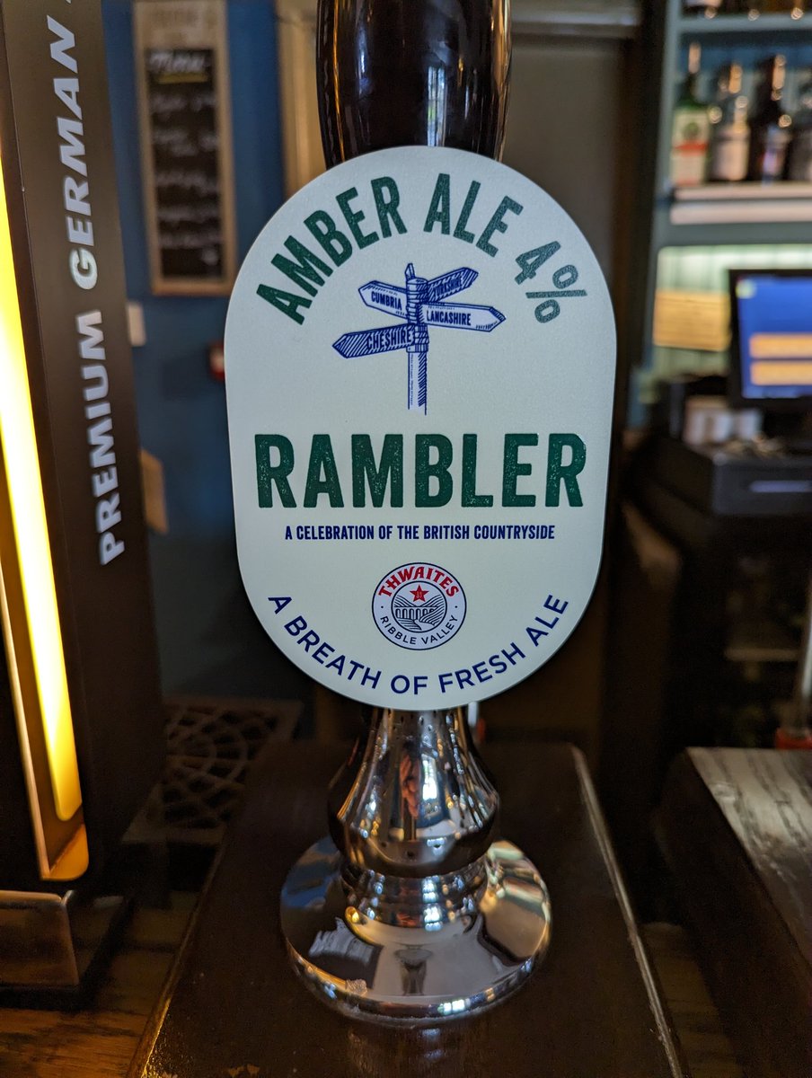 Current selection of cask ales, including a seasonal Amber Rambler from Thwaites!@CAMRA_ROB <a href="/ThwaitesBrewery/">ThwaitesBeerandPubs</a>