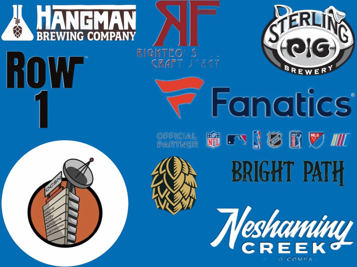 olde_sports's tweet photo. Gotta give love to the ones that love us! @Sterlingpigbeer @Neshaminy @hangmanbrewing #BrightPathBrewing @RighteousFelon @coolstub @Fanatics Huge thanks from all of us at @olde_sports let's keep grinding here! Had over 2 million views before we were 2 years old, let's double that this year! #ocsntakeover