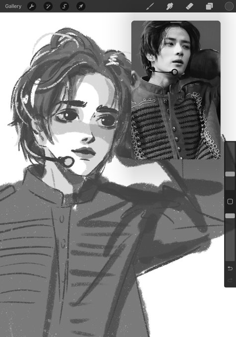 idk what stage of grief this is all i know is i miss them so much so here's a doodle of my beloved beomgyu and hyunjin 