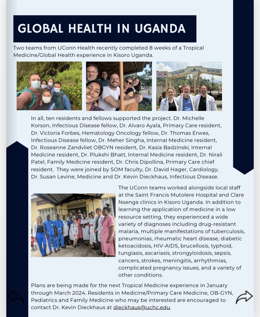 mehersingha's tweet image. Global health feature in GME! Contact us for more details on how to get involved in global health @UConnIM 🌏🌍🌎