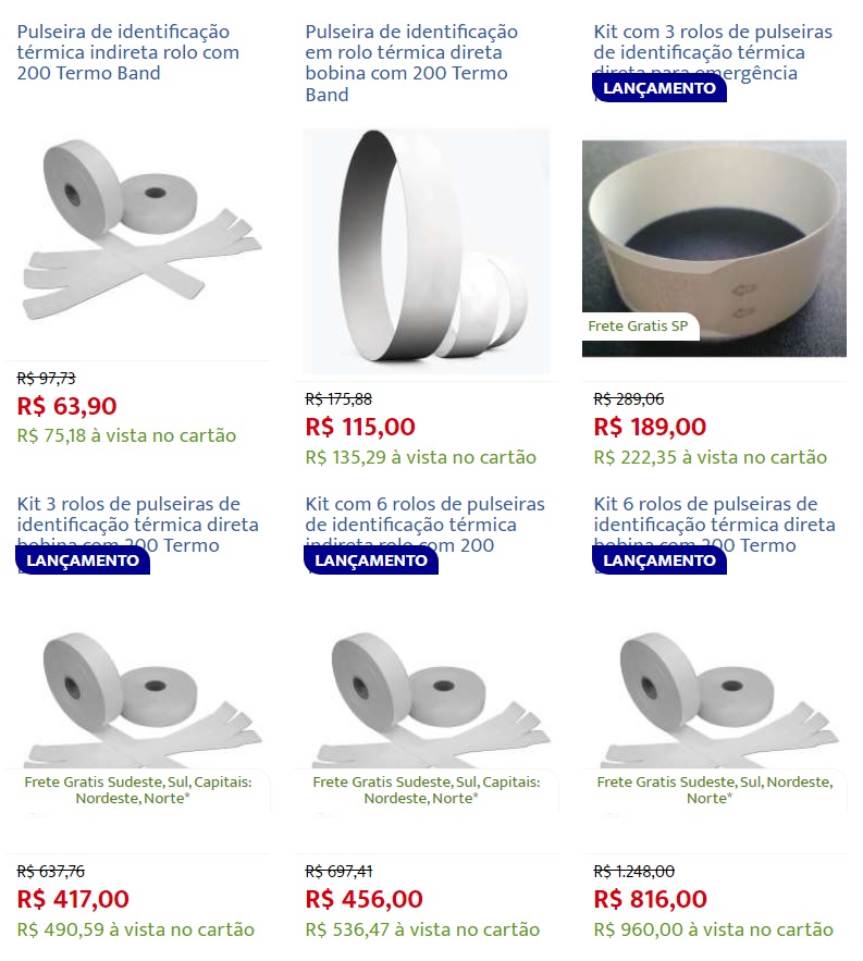 tecnomidia's tweet image. Pulseiras Vinil infantil e adulto😃 
UD: Cafeteiras e Petisqueiras - 
veja as ofertas aqui - mailchi.mp/1c0922554b71/p…
#pulseiraidentificação #pulseirainfantil #pulseirahospitalar #pulseiratyvek #pulseirabobina 
#oferta #desconto #promocao #promododia #ofertadodia