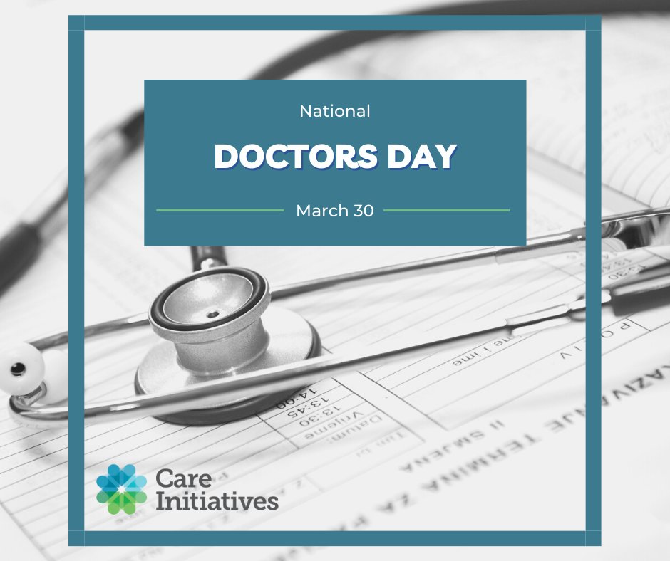Happy National Doctors Day to all the incredible physicians who dedicate their lives to helping others! Today, we celebrate and honor the skill, knowledge, dedication, and compassion that doctors bring to healthcare. Thank you for all you do!