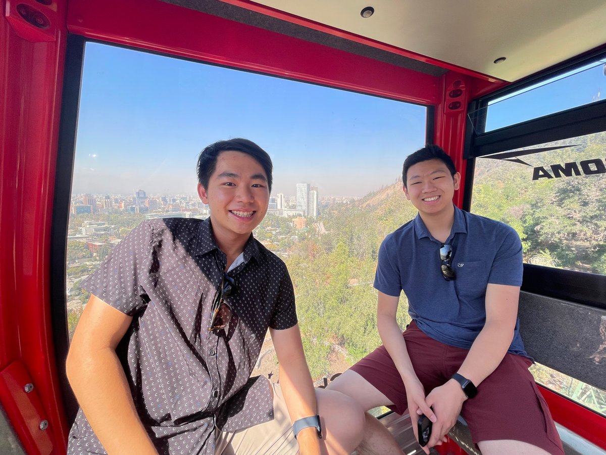 spizzwink's tweet photo. What a phenomenal time wrapping up Spring Tour in Santiago, Chile! We loved performing across the city — not to mention climbing Cerro San Cristóbal, visiting Baha’i temples, and sampling parillas https://t.co/Noa21kfZhN