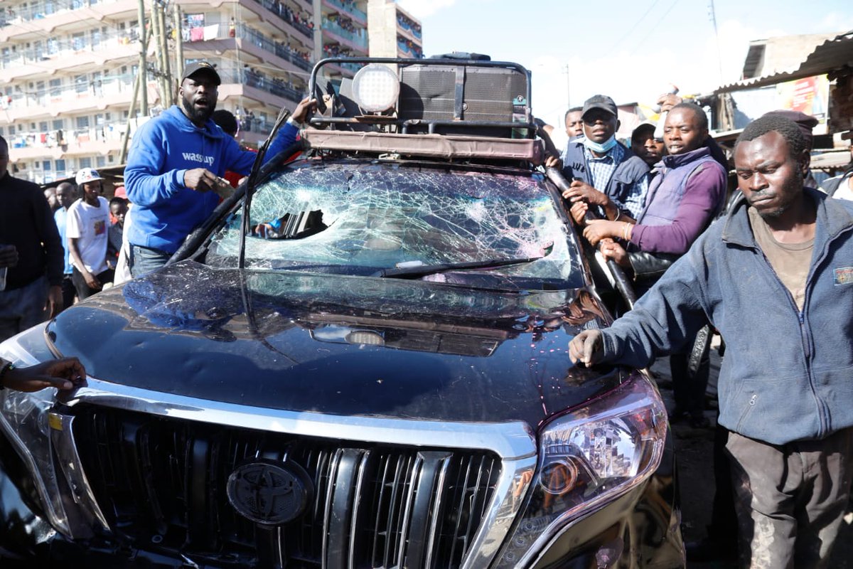 No justification exists for the brutality that we and the residents of Pipeline have endured this afternoon! 

Ruto &amp; Gachagua your days are numbered &amp; count them well! 

#MaandamanoThursdays