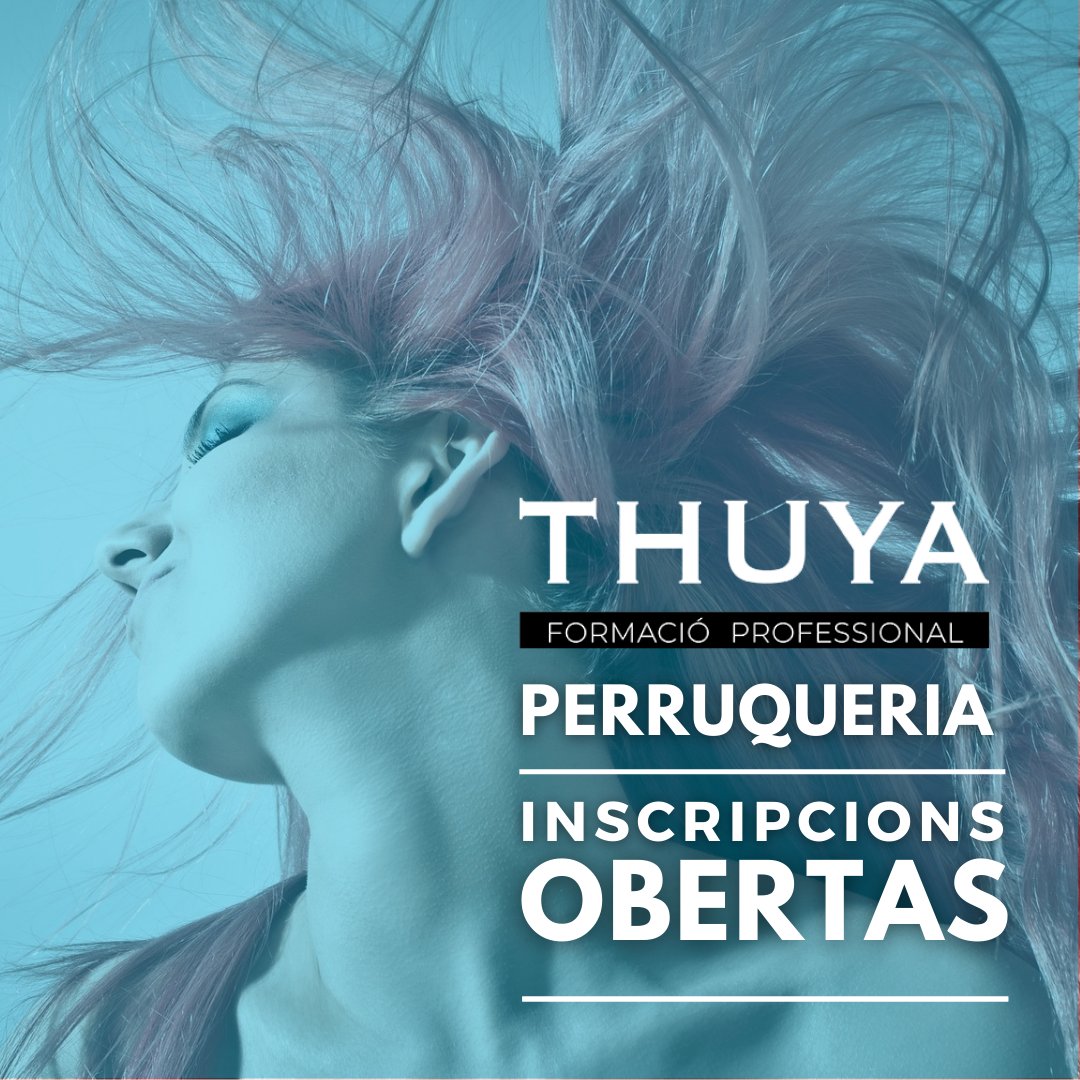 Fundació Joia (@fundaciojoia) on Twitter photo 📣 Inscripcions obertes per realitzar les formacions que imparteix l'escola professional <a href="/ThuyaEscuela/">Thuya Escuela</a> per a persones que vulguin endinsar-se en el món de la perruqueria. 💇💇♀️✂️
fundaciojoia.org/ca/talent-jove…
#FundacióJoia #InsercióLaboral #TransformemLaSocietat 📣 Inscripcions obertes per realitzar les formacions que imparteix l'escola professional <a href="/ThuyaEscuela/">Thuya Escuela</a> per a persones que vulguin endinsar-se en el món de la perruqueria. 💇💇♀️✂️
fundaciojoia.org/ca/talent-jove…
#FundacióJoia #InsercióLaboral #TransformemLaSocietat