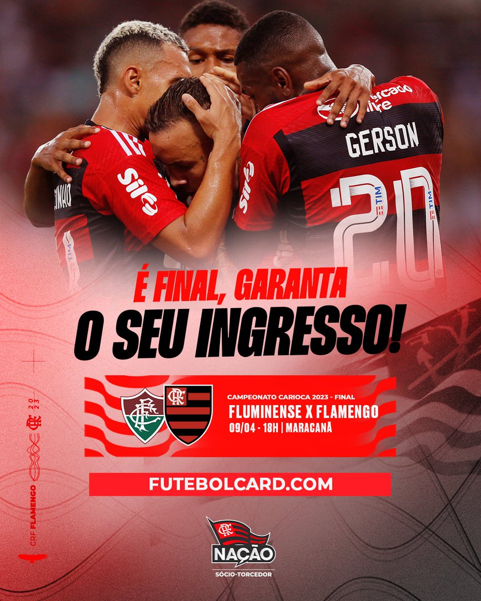 Venda de Ingressos Flamengo x Internacional - Fim de Jogo