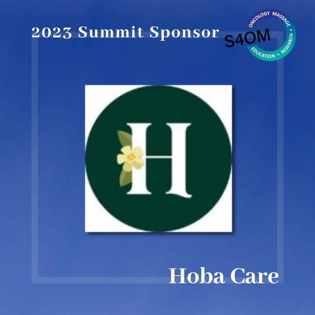 Check out our 2023 Healing Summit Sponsors!

Academy of Lymphatic Studies
Hoba Care
ABMP

We are so glad to have their support!  

If you haven't registered for the summit yet, click this link: buff.ly/3ZbSuoF
#massagetherapy #oncologymassage #massageces