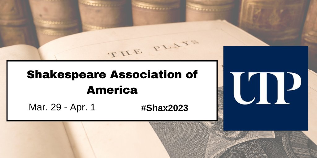 University of Toronto Press (@utpress) on Twitter photo Attending #Shax2023? Come by our booth and chat about Shakespeare’s Guide to Hope, Life, and Learning. Watch <a href="/DrJRiddell/">Dr. Jessica Riddell</a>, @shannonkmurray, & <a href="/DrLisaD/">Lisa Dickson</a> talk about their new book and some of the exciting features it has in this Quick Pitch video: tinyurl.com/yahzbbmx <a href="/SAAupdates/">Shakespeare Association of America</a> Attending #Shax2023? Come by our booth and chat about Shakespeare’s Guide to Hope, Life, and Learning. Watch <a href="/DrJRiddell/">Dr. Jessica Riddell</a>, @shannonkmurray, & <a href="/DrLisaD/">Lisa Dickson</a> talk about their new book and some of the exciting features it has in this Quick Pitch video: tinyurl.com/yahzbbmx <a href="/SAAupdates/">Shakespeare Association of America</a>