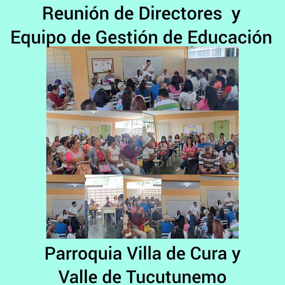 de_educadores's tweet photo. #30marzo Reunión de Directores y Equipo de Gestión de Educación 💪 e intercircuital @cotocristhian34 Municipio Zamora Parroquia Villa de cura y Valle de tucutunemo Orientaciones en beneficio de las  Calidad Educativa 💪 en #Zamora la Educación no se detiene https://t.co/RxYk6W3VAh