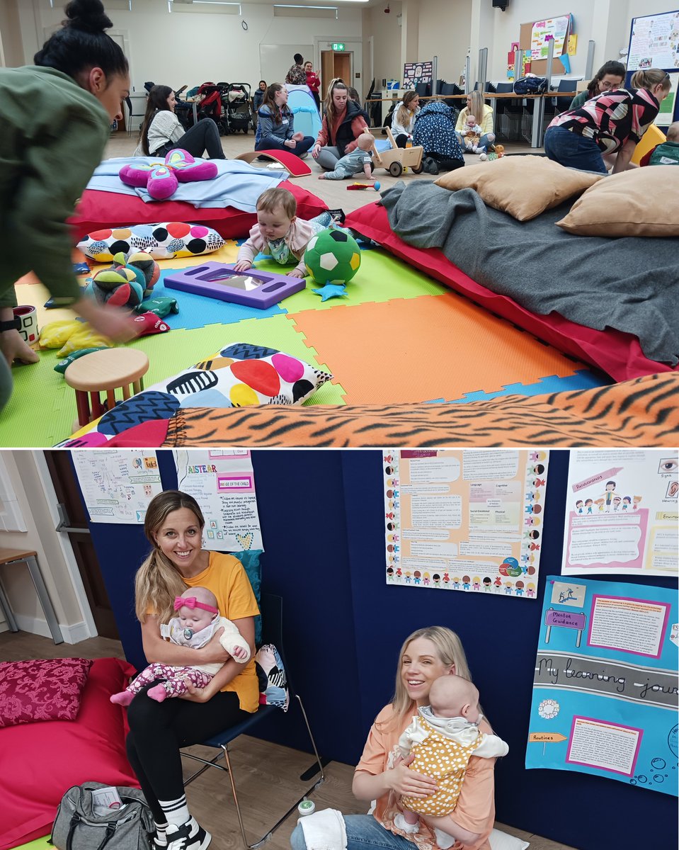 AlicjaMccloskey's tweet photo. Thank you to all participants of today's 'Play, Sing and Discover' - Parent &amp; Baby Event in @MICLimerick @MICEducationFac @LimkLearnFest We had a morning full of sensory &amp; object play, singing and chats @Mai_B_H @DeeAnn_Finn Florence Ajala  @MichelleLehane2 
#LLLFestival2023 https://t.co/HN8vT6xBwH
