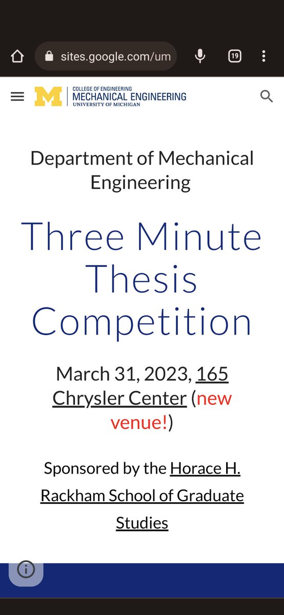 NehaPankow's tweet photo. Going back to @UMich tomorrow for the #3mt finals @UMengineering. 
#hometomyheart.
#GoBlue 

#storytelling in #Science &amp; #Engineering https://t.co/A9fHf7l3Aa