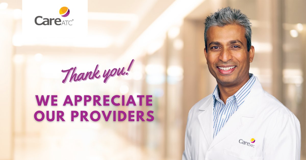 🩺 Happy #DoctorsDay to every Provider who nurtures and provides exceptional patient care in our health centers across the country. Because of you, every CareATC patient has the power to be well. 🙌