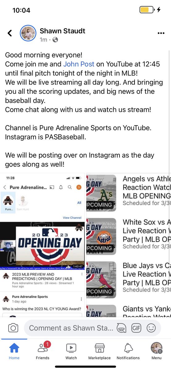 ShawnStaudt27's tweet photo. Come join me and @jrpost7 @pasportz today over on YouTube! @OverlordCK and @Hs2323 will be chatting and joining in as well as the day goes on! Don’t wanna miss the streams today! https://t.co/b8PUKGZFGi