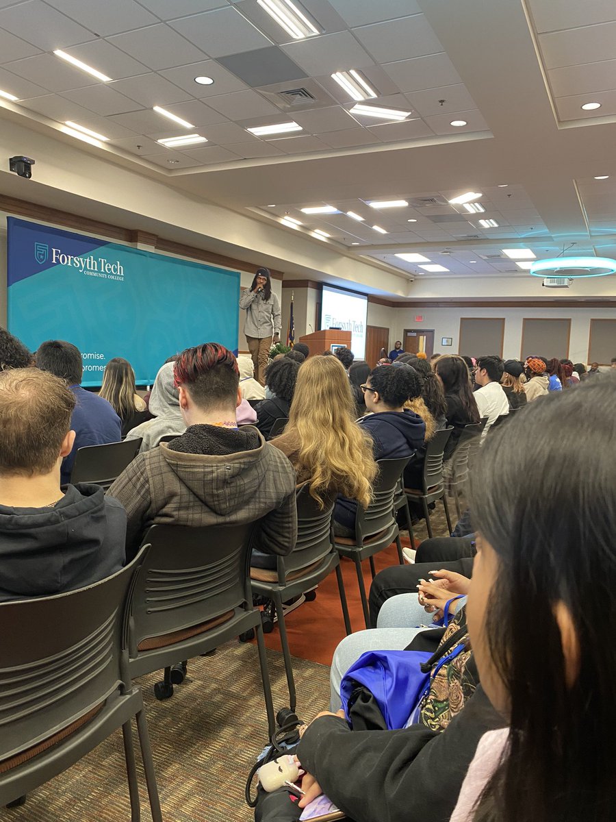 East Seniors are enjoying the FOCUS Forsyth Tech Field Trip today! Let’s prepare the Eagles for the future! 🦅 <a href="/EFeagles/">East Forsyth High</a>