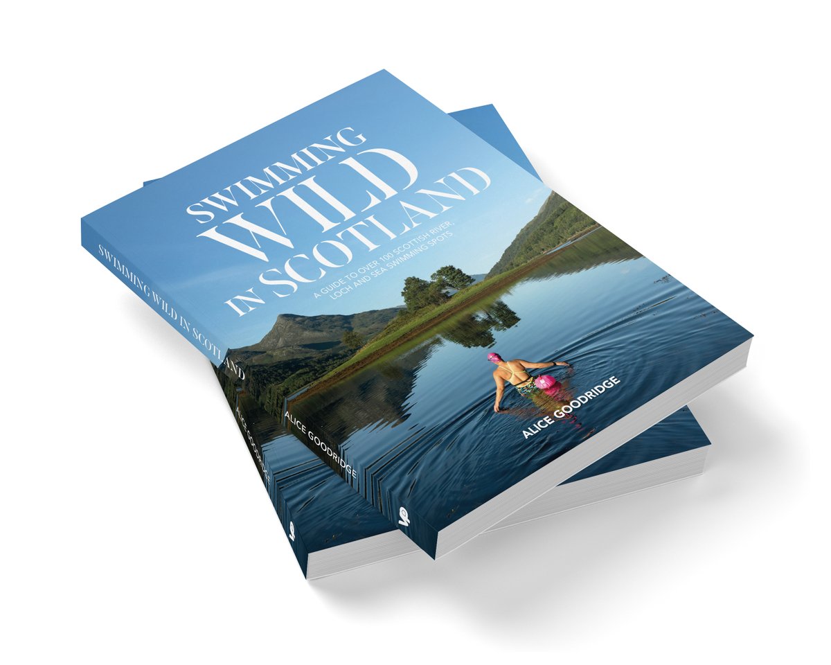 Had lots of fun getting photos of Alice @SwimWildUK  splashing about in cold Scottish water for her book and it is now available to pre-order with @VertebratePub. Come to Scotland for a swim!
adventurebooks.com/.../swimming-w…?