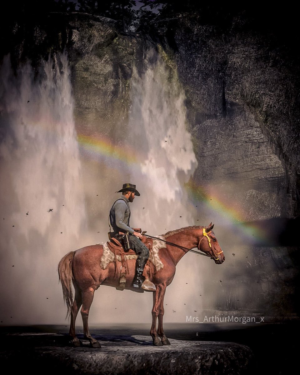 Try to be a rainbow in someone’s cloud •

#arthurmorgan #RedDeadRedemption2  #RDR2 #rockstargames #ThePhotoMode #LandofVP #VPRT #gamergram #TheCapturedCollective #VirtualPhotography