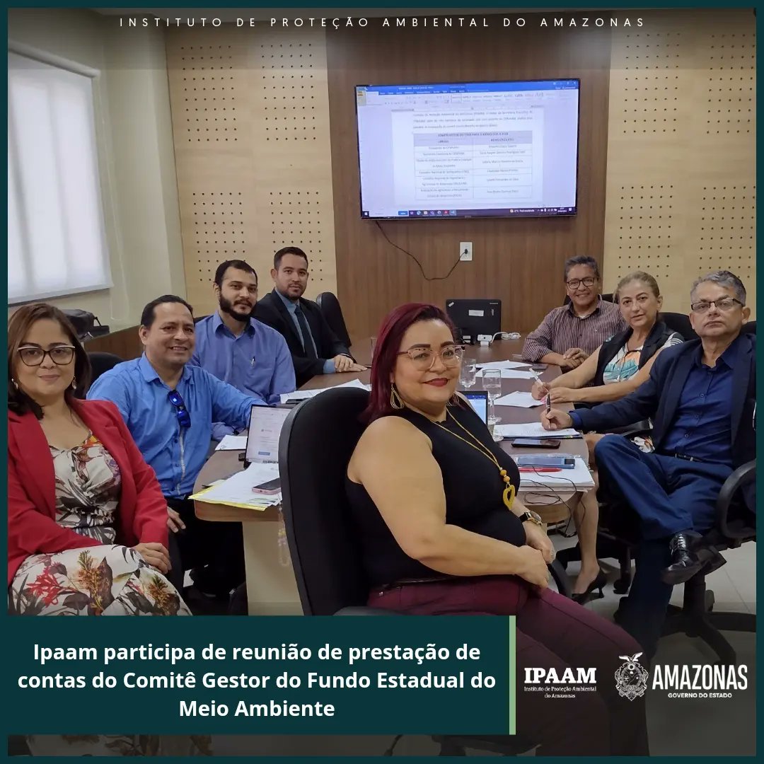 amipaam's tweet photo. O Ipaam participou da reunião de prestação de contas do Comitê Gestor do Fundo Estadual do Meio Ambiente (Fema), realizada nessa quarta-feira (29/3), na sede da Sema, com a presença de representantes do Conselho Estadual do Meio Ambiente (Cemaam) e do Crea-Am. https://t.co/NTzYAw6qxu