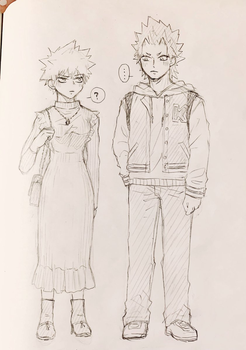 切爆♀

⚙️(おいおいおいなんつーもん着てんだよバクゴー!身体のライン丸見えじゃんか...!)

この冬〜今にかけてめっちゃ駅で見かけるたびに思ってたんだけど、ニットワンピってめっちゃえろいよね...😌

この後爆が先に階段上がった時お尻の丸みがダイレクトに見えて鼻血出すえいじろはいる。 