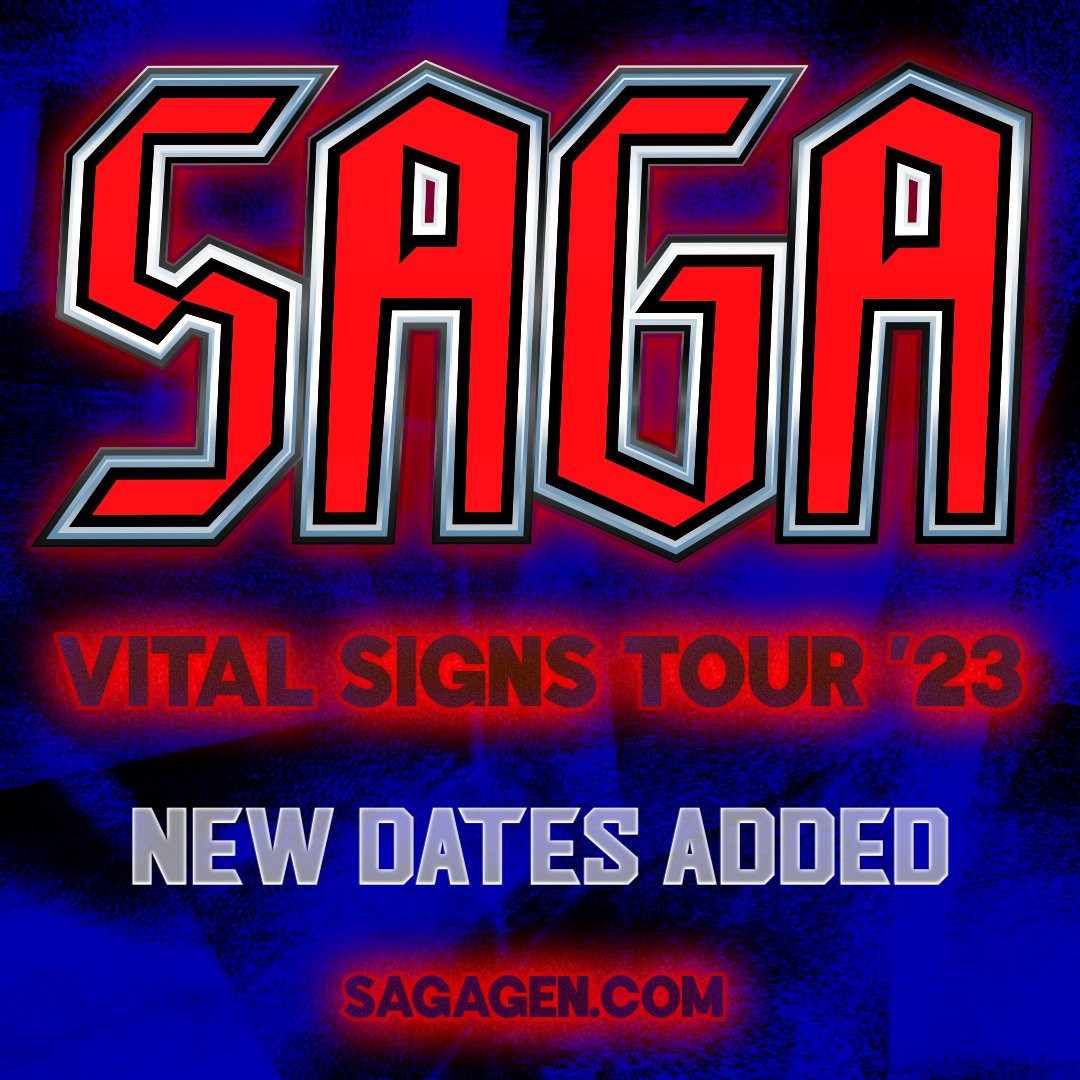 saga_rocks's tweet photo. Who's going? SAGA VITAL SIGNS TOUR
New Dates Added https://t.co/jhRvRVfKAy
#SAGA #progrock #ontheloose #windhimup #dontbelate #livemusic #sagafam https://t.co/ZBzeZxKBbX