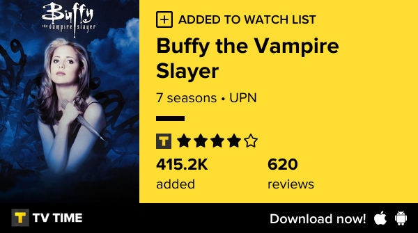 aysel_emma's tweet photo. I've just started following Buffy the Vampire Slayer https://t.co/41zJXCxpRZ #tvtime https://t.co/1rJGyRJgAh