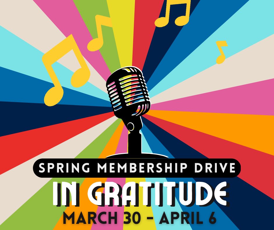 hppr's tweet image. It's membership drive time at High Plains Public Radio!  That means we're looking for folks like YOU to join the effort in supporting public radio here on the High Plains.