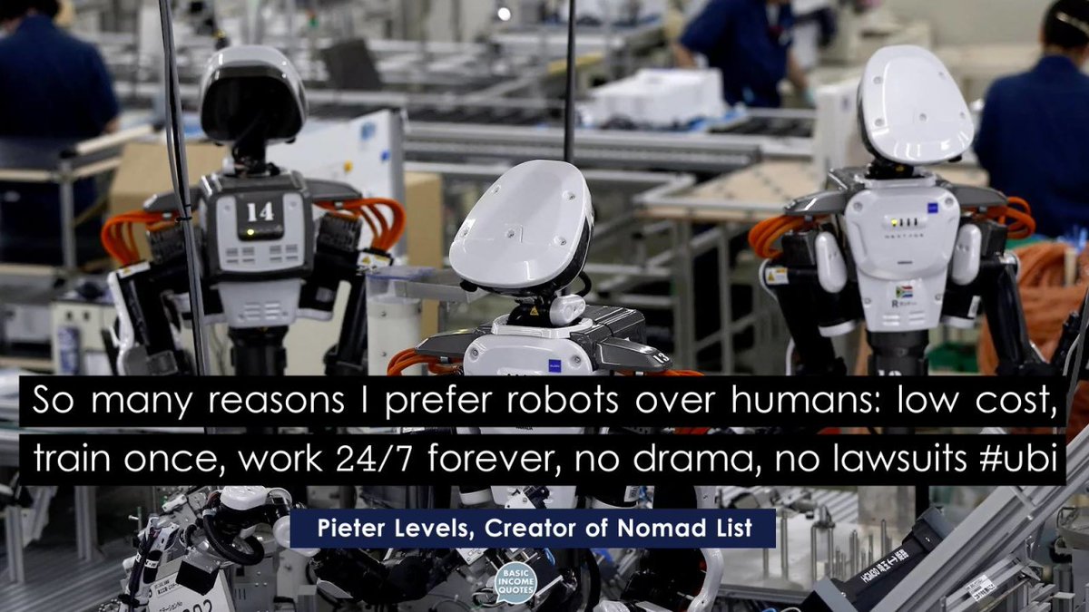 BaseIncomeQuote's tweet image. Train once, work 247 forever. #BasicIncome