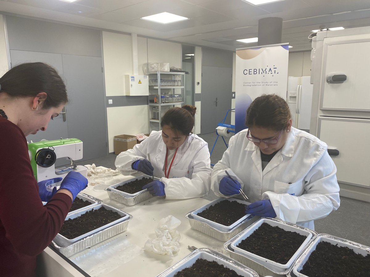 New projects. Starting with new materials biodegradation tests in our laboratory <a href="/CEBIMAT/">CEBIMAT</a> 
#projects #biodegradation