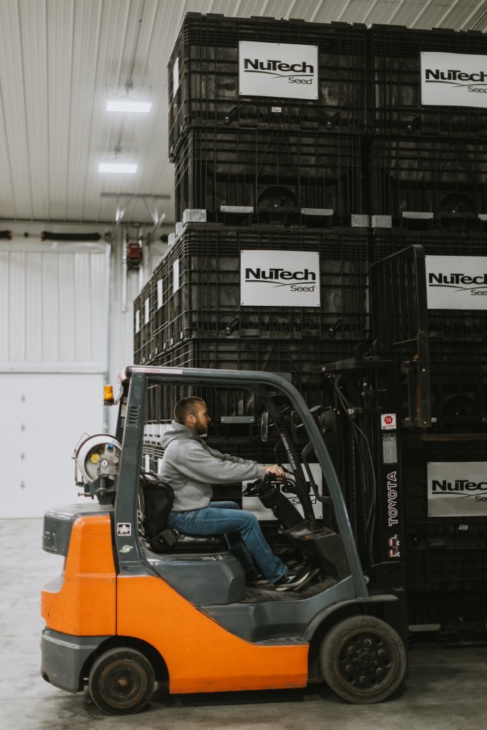 Treating seed everyday 💪🏼😎