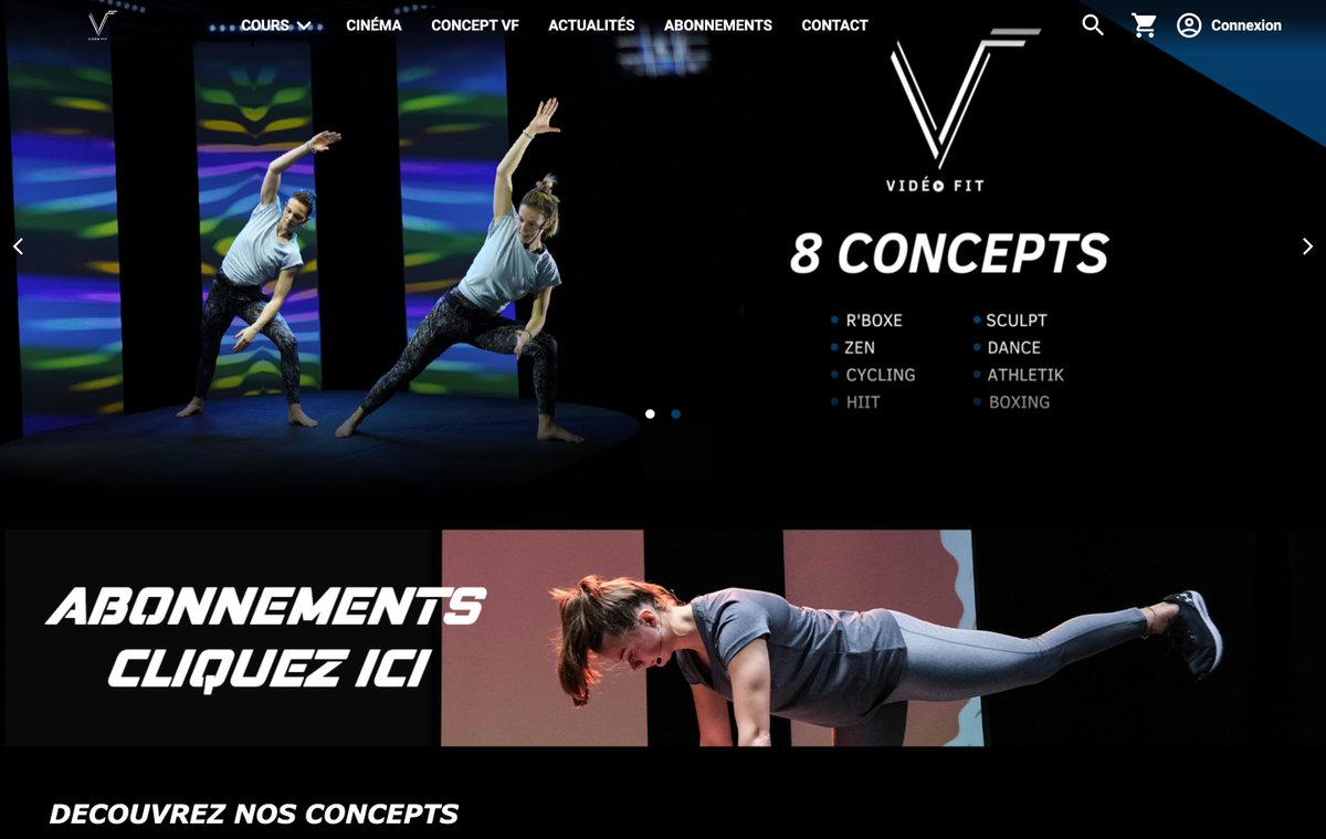 [Cas client] 🎬 

Catalogue de cours vidéo collectifs destinés aux salles de sport et aux clubs de fitness, la plateforme OTT VideoFit va révolutionner la préparation des cours collectifs pour les coachs sportifs. 💪 

 C’est ici 👉 bit.ly/3Zs1EMC  

#streaming #vod