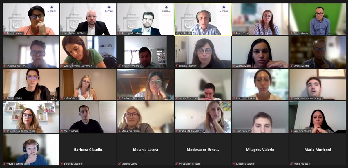 LucasLehtinen's tweet photo. Ayer iniciamos la Maestría en Propiedad Intelectual y Nuevas Tecnologías #MPINT del Centro de Propiedad Intelectual #CPI de @AustralDerecho. #40 estudiantes de América Latina integraron el comienzo de este ciclo 2023. Una gran alegría poder acompañarlos. https://t.co/7GNVQgMGa3