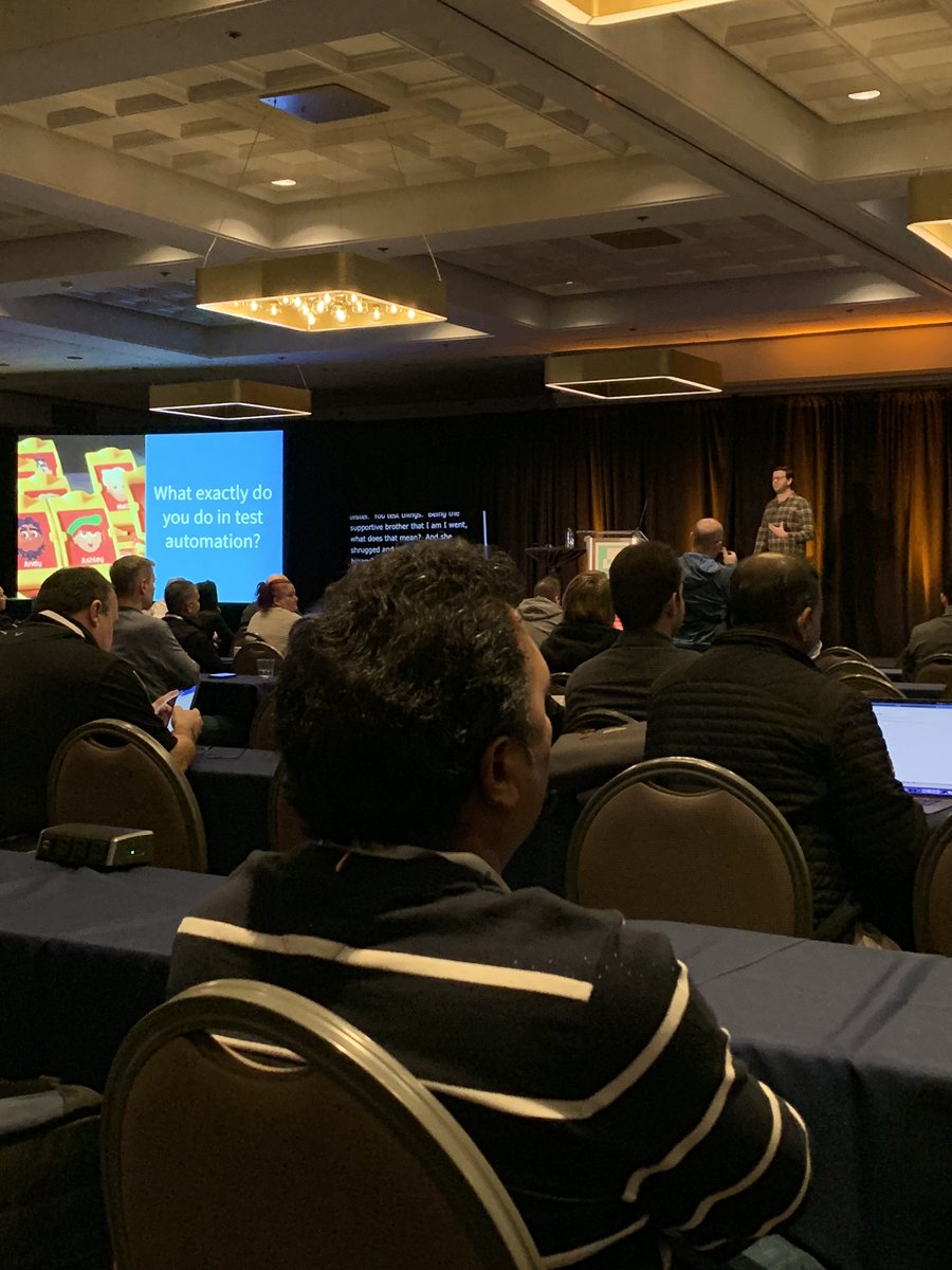 joshin4colours's tweet image. First speaker, the always insightful @2bittester asking what testers do? #SeleniumConf