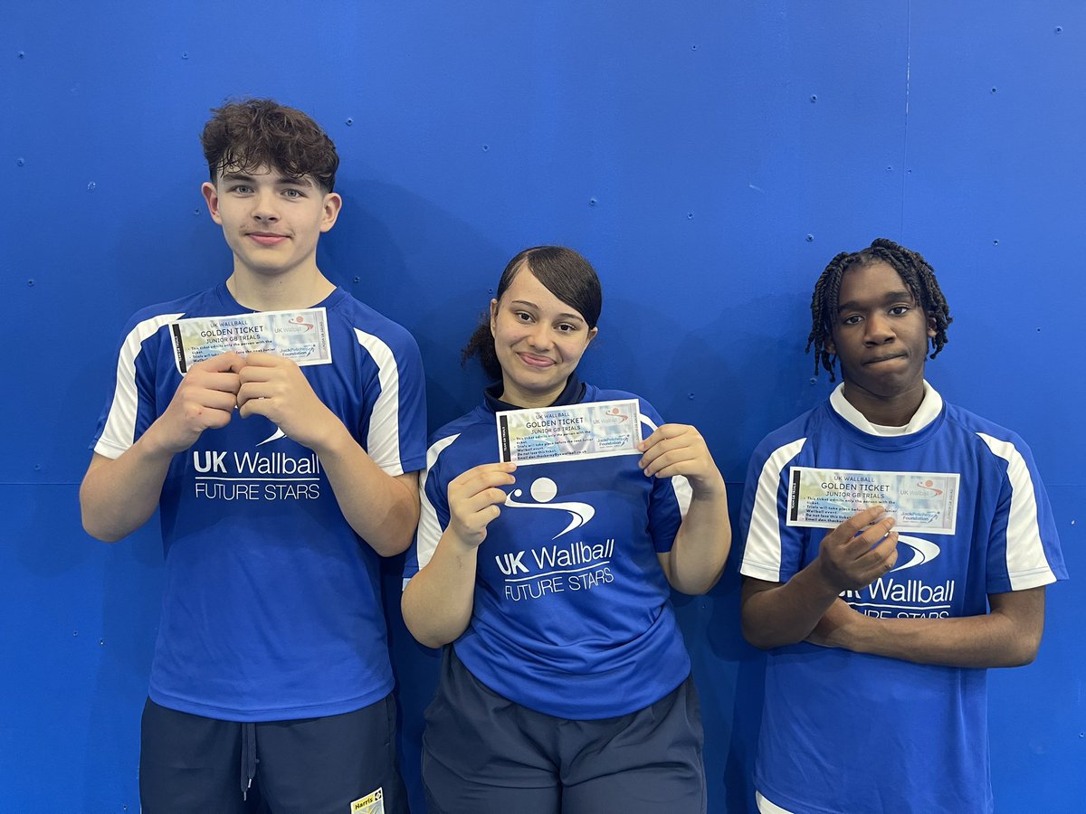 HarrisMertonPE's tweet photo. A massive congratulations to Tommy, Hazel and Mikah who have been selected for Junior GB WallBall trials 👏🏼🎉🇬🇧 https://t.co/pOKMHEAZm5