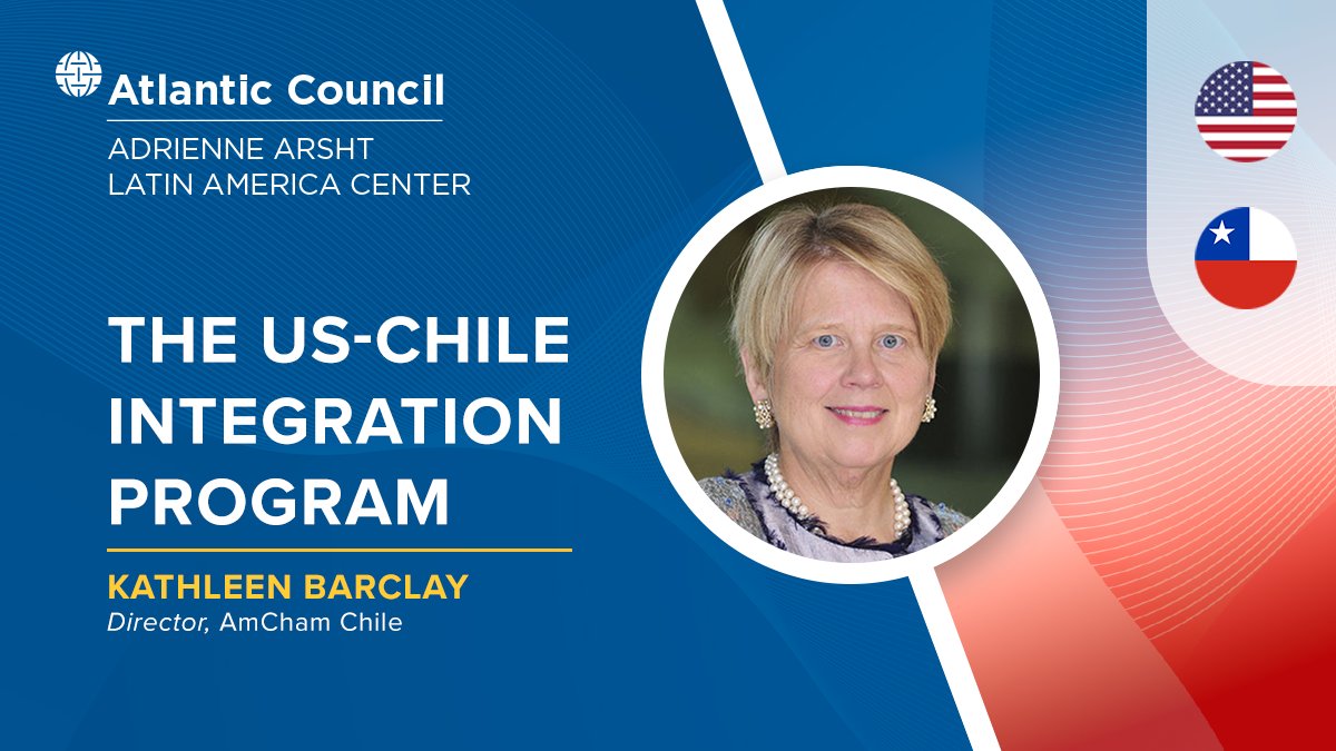 ACLatAm's tweet photo. Kathleen Barclay is a principal of Asesorías K+  a member of the board of @AmChamChile. She is a board of director member of the @MetLife Companía de Seguros de Vida S.A., Fundación Adolfo Ibanez, the @UAI_CL, as well as chair of Geomar, &amp; Austral Capital in Chile. #ACChile https://t.co/JJ2wQaT9GV